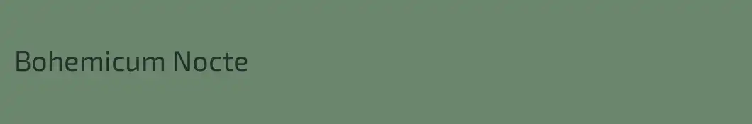 Bohemicum Nocte